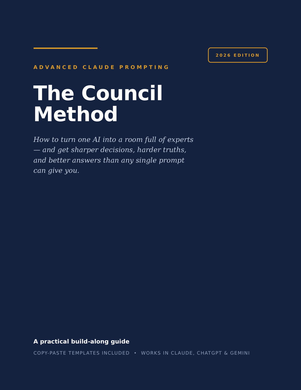 The Council Method cover