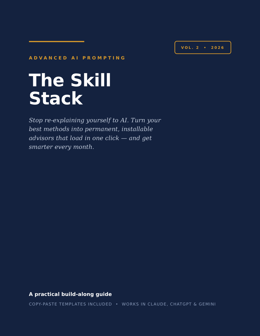The Skill Stack cover