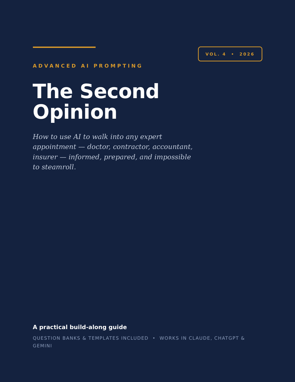 The Second Opinion cover