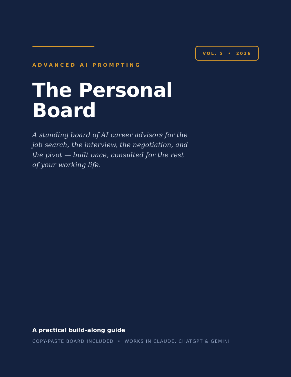 The Personal Board cover