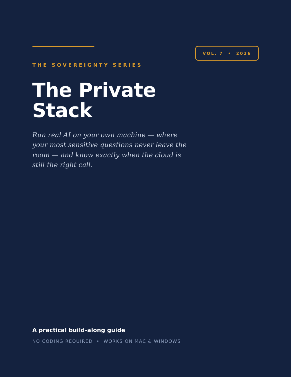 The Private Stack cover